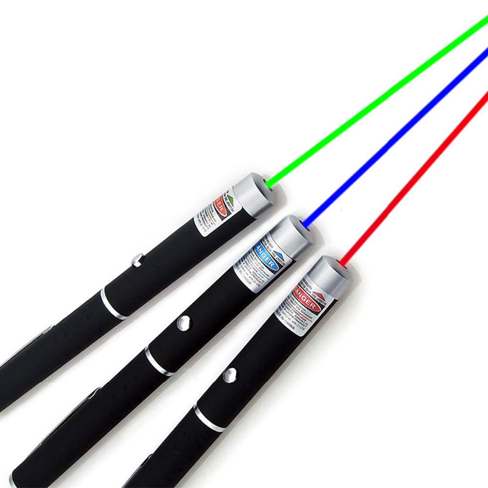 Kraftfull Laserpekare – Grön, Blå och Röd Punktlaser för Flera Användningsområden